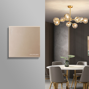 Futina Sang Trọng Hiện Đại Không Dây Điện 16A Max. Hiện Đại Đơn Cực Tiêu Chuẩn Nhà Anh Tường Đẩy Nút Chuyển Đổi 220V Max. 10A/20A - Product Image 5