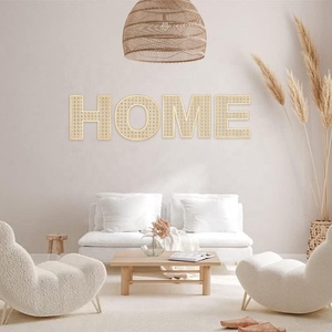 Rattan in legno rustico lettere per la decorazione della parete <span class=keywords><strong>di</strong></span> casa dipinta <span class=keywords><strong>di</strong></span> matrimonio Nursery segno per Baby Shower - Product Image 6