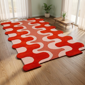 Alfombra Moderna de Lana de Alta Calidad, Tejida a Máquina, con Pelo Cortado, Reversible, Color Negro Sólido, para Sala de Estar, Hotel u Oficina - Product Image 3