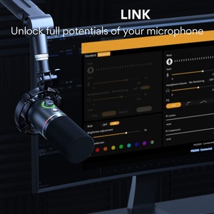Interface audio de studio, carte son XLR/USB, microphones dynamiques, équipements de podcast, packs de cartes son de studio - Product Image 3