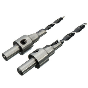 Broca de Punta Cónica de Acero de Alta Velocidad para Trabajar la Madera, Apex HSS M2 9/64 11/64, con Vástago Hexagonal - Product Image 1