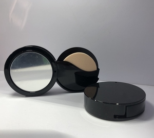 Cosmetic <strong>Makeup</strong> Pressed Powder <strong>Compact</strong> case with Mirror and Puff - Product Image 1