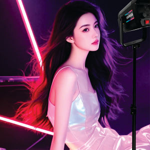 Lampe vidéo RGB 200W avec télécommande, température de couleur 2800-6800K, 220V pour studio <span class=keywords><strong>photo</strong></span> et diffusion <span class=keywords><strong>TikTok</strong></span> - Product Image 5