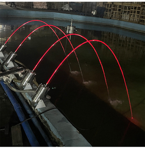 Máy Cắt Tầng Liên Tục Nhảy Đài Phun Nước Kiểm Soát Màu Bể Bơi Boong Máy Bay Phản Lực Led - Product Image 2