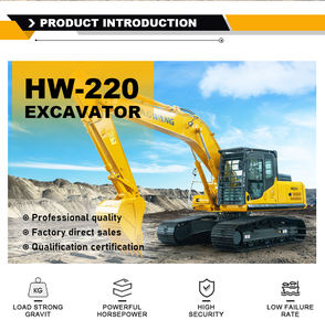 Excavadora Grande de Oruga de 22 Toneladas, Máquina Hidráulica de Alto Rendimiento para Trabajo Pesado en Venta - Product Image 3