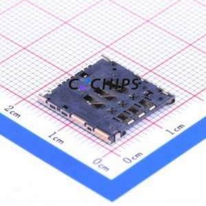 5039600696 SIM Card Connector SMD Connector Self-Return Type Micro SIM Card Card Holder With Card Detection - Product Image 2