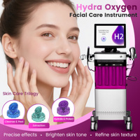 Appareil d'hydrodermabrasion, peeling aquatique, jet peel, machine de beauté hydro, jet d'oxygène, microdermabrasion, nettoyage de la peau