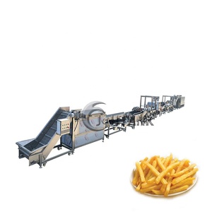 Best Selling Automatic Industrial Potato <strong>Chips</strong> Frozen French Fries Line New <strong>Fryer</strong> For Vegetable Fruit Processing Food Processing - Product Image 3