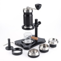 Machine à café expresso manuelle portable Belr en acier inoxydable, kit de voyage avec café crémeux style américain
