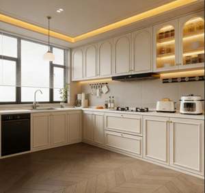 Étagères coulissantes de rangement pour armoire de cuisine à extraction personnalisée, armoire en bois massif pour l'organisation de la cuisine d'un petit appartement - Product Image 2