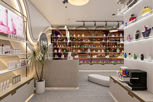Muebles Personalizados para Tiendas de Perfumes, Muebles Modernos para Tiendas de Fragancias, Vitrinas para Cosméticos con Iluminación LED - Product Image 5