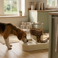 Fontaine à eau automatique pour animaux de compagnie, distributeur d'eau silencieux pour chiens et chats, bol à eau circulante, station d'eau potable pour animaux de compagnie d'intérieur