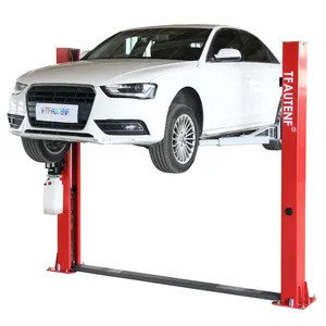 2 Post Car Lift Factory In Stock CE Cheap Hydraulic Manual Unlock Vehicle Elevator Car Hoist 4 Tons Lifting 2 Post Car Lift