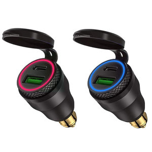 Pas encore d'avis Certifié DIN Hella Plug to Quick Charge 3.0 USB Charger & Type C Power Delivery Adapter pour moto - Product Image 1
