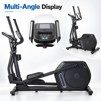 K-FIT GS-8760FP Neues Magnetisches Crosstrainer-Fahrrad mit 12 Voreingestellten Programmen, Robuster Rahmen für Heimfitness und Leichte Gewerbliche Nutzung
