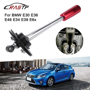 CRASTP Adjustable <b>Shift</b> Lever Red Silver Black For BMW E30 E36 E46 E34 E39 E6x Z3 - Product Image 1