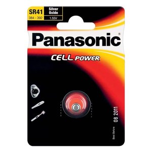 แบตเตอรี่ซิลเวอร์ออกไซด์ 384 392 1 ชิ้น SR 41EL 1B อุปกรณ์เสริม - Product Image 1