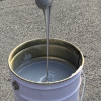 Matériaux d'étanchéité pour toitures en polyaspartate et polyurée, revêtement imperméable à appliquer au pinceau pour matériaux de construction
