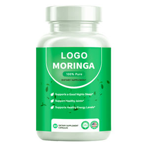 Kapsul Ekstrak Moringa Bersertifikat GMP Superfood Penguat Imunitas Suplemen Energi Herbal untuk Grosir - Product Image 1