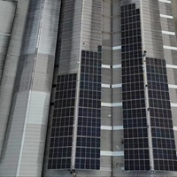 Système de montage solaire de nouvelle conception, support de montage pour toit en tôle ondulée, structure de toit photovoltaïque, système de support solaire amélioré