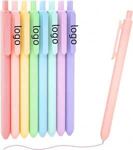 Colored Retractable Ballpoint Cute Pens Fine Point for Black Paper Writing <b>Drawing</b> Journaling Note Taking School <b>Office</b> - Product Image 1