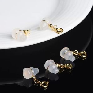 Nuovo Arrivo: Ciondolo Intagliato in Cristallo Curativo di Pietra Naturale - Quarzo Rosa e Ametista - Festa della Mamma - Product Image 2