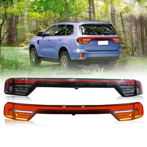Feux arrière LED pour Ford Everest <span class=keywords><strong>2023</strong></span>+ avec clignotants séquentiels à démarrage dynamique, feux arrière connectés pleine largeur, lampe de coffre, ensemble DRL - Product Image 1