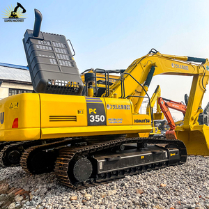 La conception large de voie est le choix préféré pour machiner l'excavatrice de KOMATSU PC350 pour les projets durs - Product Image 2