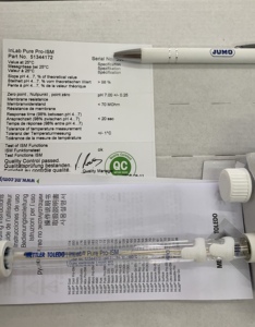 อิเล็กโทรดวัดค่า pH รุ่น InLab Pure Pro-ISM ของ Mettler Toledo หมายเลข 51344172 สำหรับใช้ในห้องปฏิบัติการ - Product Image 1