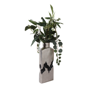 Vaso in Metallo Intagliato, Vaso Decorativo Moderno per Soggiorno, Camera da Letto, Elegante Vaso per Fiori - Product Image 2