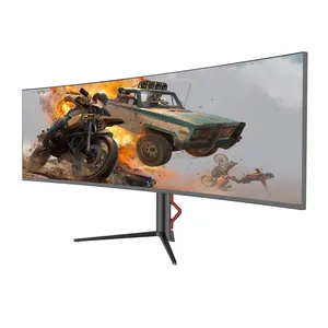 60Hz 144HZ Led Monitor 49 Inch 4k 5K Curved Computer Gaming Monitor Wide Monitor For Office And Games