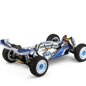 Wltoys-Coche de juguete teledirigido modelo flyxinim, juguete de coche de alta velocidad <span class=keywords><strong>RC</strong></span> Hyper Go <span class=keywords><strong>124017</strong></span> sin escobillas <span class=keywords><strong>RC</strong></span> 4WD 65KMH, 1/16 - Product Image 1