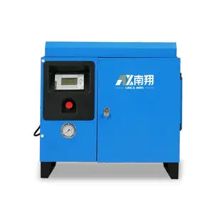 Custom OEM Logo 5hp 3.7kw Smart Silent Rotary Screw Type Air Compressor Manufacturers for Food Industry