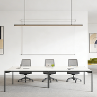 Ensemble de mobilier de bureau, table de réunion, table de conférence moderne