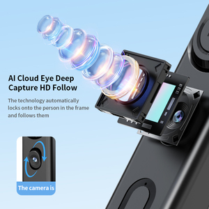Trípode Selfie Stick con Seguimiento Facial por IA, 1.92M de Largo, Estabilizador con Luz de Relleno, Rotación 360°, Antivibración, <span class=keywords><strong>para</strong></span> Transmisión en Vivo - Product Image 2