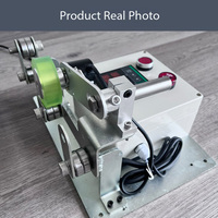 JK76 Penghitung Panjang Digital Tipe Roller untuk Kabel dan Kawat, Meter Panjang Elektronik Khusus dengan Pengingat Alarm Terprogram AC220V DC12V/24V