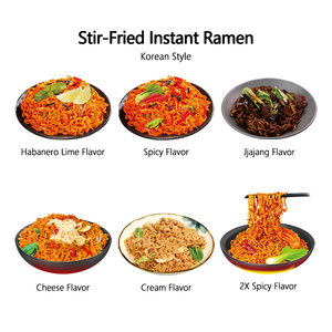 Gói màu đen mì đen Hàn Quốc ngay lập tức nóng cay gà Ramen - Product Image 6