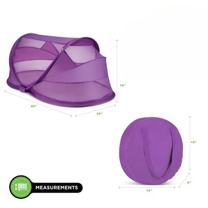 Carpa de Juego Automática para Bebés OEM - Protección Solar UPF 50+ y <span class=keywords><strong>Mosquitera</strong></span> para Niños Pequeños, Plegable y Portátil para Exteriores - Product Image 2