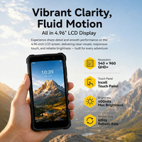 Teléfono Celular Robusto H7 Mini Directo de Fábrica, Desbloqueo Facial, Octa Core, Pantalla LCD de 4.9'' y 60Hz, Android 16, Smartphone