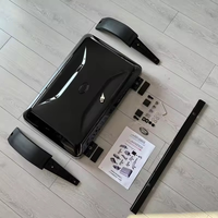 Boîte de rangement extérieure noire pour accessoires de voiture Land Rover Defender 2020, adaptée aux modèles 90, 110 et 130, boîte à outils latérale
