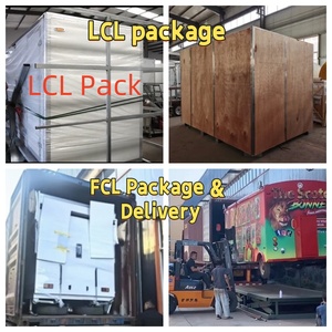 Tùy chỉnh 16 ft cổ điển điện thoại di động giỏ hàng đầy đủ trang bị thép không gỉ thực phẩm xe tải thức ăn nhanh Ice Cream nhà hàng sợi thủy tinh Trailer - Product Image 6