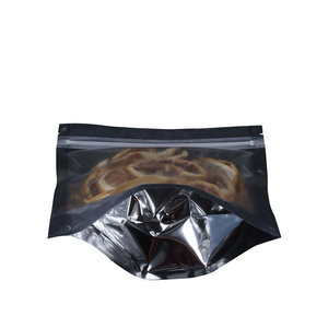 In Stock Aluminum <b>Foil</b> Stand up Pouch with Clear <b>Window</b> Ziplock Resealable Food Packaging Bag for Pet Food Candy & Gift - Product Image 3