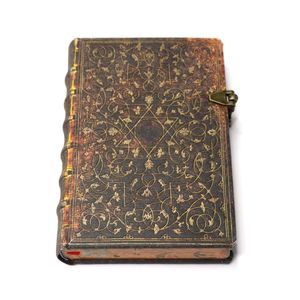 Well Designed Full Color Factory Price Print Custom Vintage Hardcover Notebook Journal Printing with Lock - Product Image 1