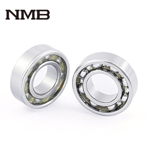 ตลับลูกปืนเม็ดกลมร่องลึก NMB 5x10x3 มม. P0 ความแม่นยำสูง เหล็กโครเมียม ไม่มีซีล แถวเดียว เมตริก - Product Image 4