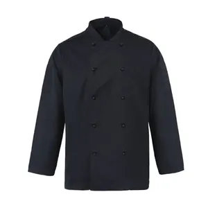 Chef restaurant uniforms shirts double-breasted bakery kitchen cook Jacket High Quality hotel catering chefs clothes chef tops