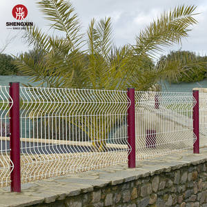 Clôture en treillis vert revêtu de Pvc, dispositif de sécurité en fil soudage électrique - Product Image 5