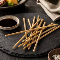 Bâtonnets de bambou jetables ronds et doubles biodégradables en bambou naturel pour barbecue, hot pot et restaurant, personnalisables OEM en usine