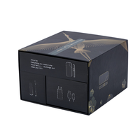Boîtes rigides en carton personnalisées de haute qualité, créatives, multi-compartiments, portables, avec impression de logo magnétique, nouvelle génération, cadeau