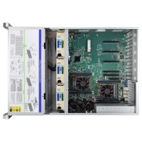 Serveur Rack 4 GPU, Double Processeur Intel C612, E5 Xeon 2678 V3, 64 Go de RAM DDR4, 4U, 8 Baies, pour Chargeurs de Travail IA Haut de Gamme, Alimentation 1300W, Garantie 3 Ans