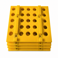 Plaque tamis en PU personnalisable pour crible vibrant, traitement des minerais, panneau tamis en maille de polyuréthane haute performance, prix